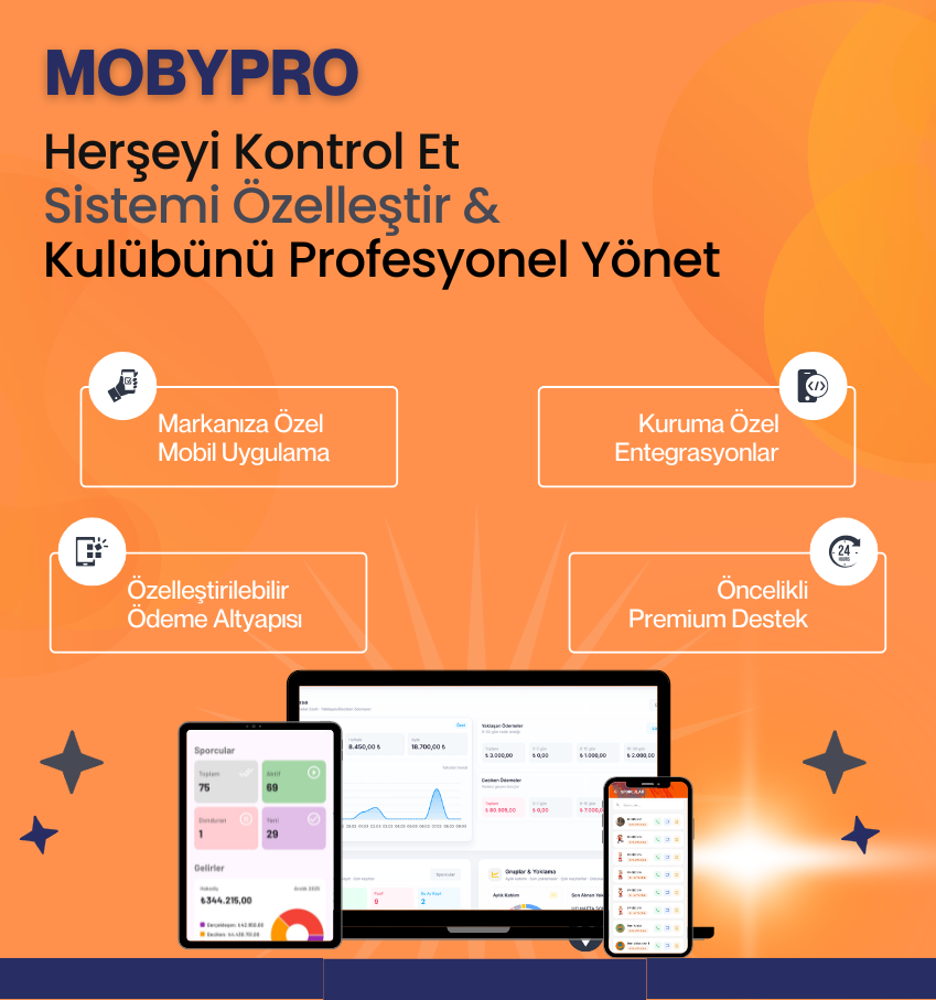 MobyPro operasyon yönetimi