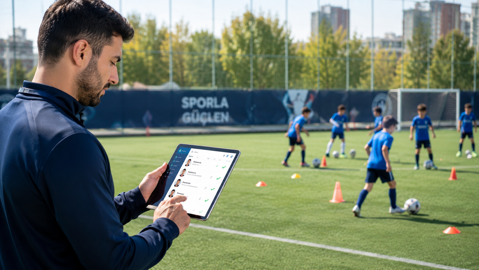 Spor okulu yoklama programı